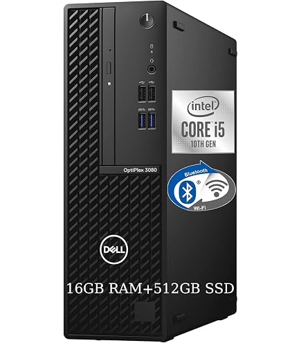 Amazon.com: Dell OptiPlex SFF Desktop PC | Intel Core i5-10th Gen